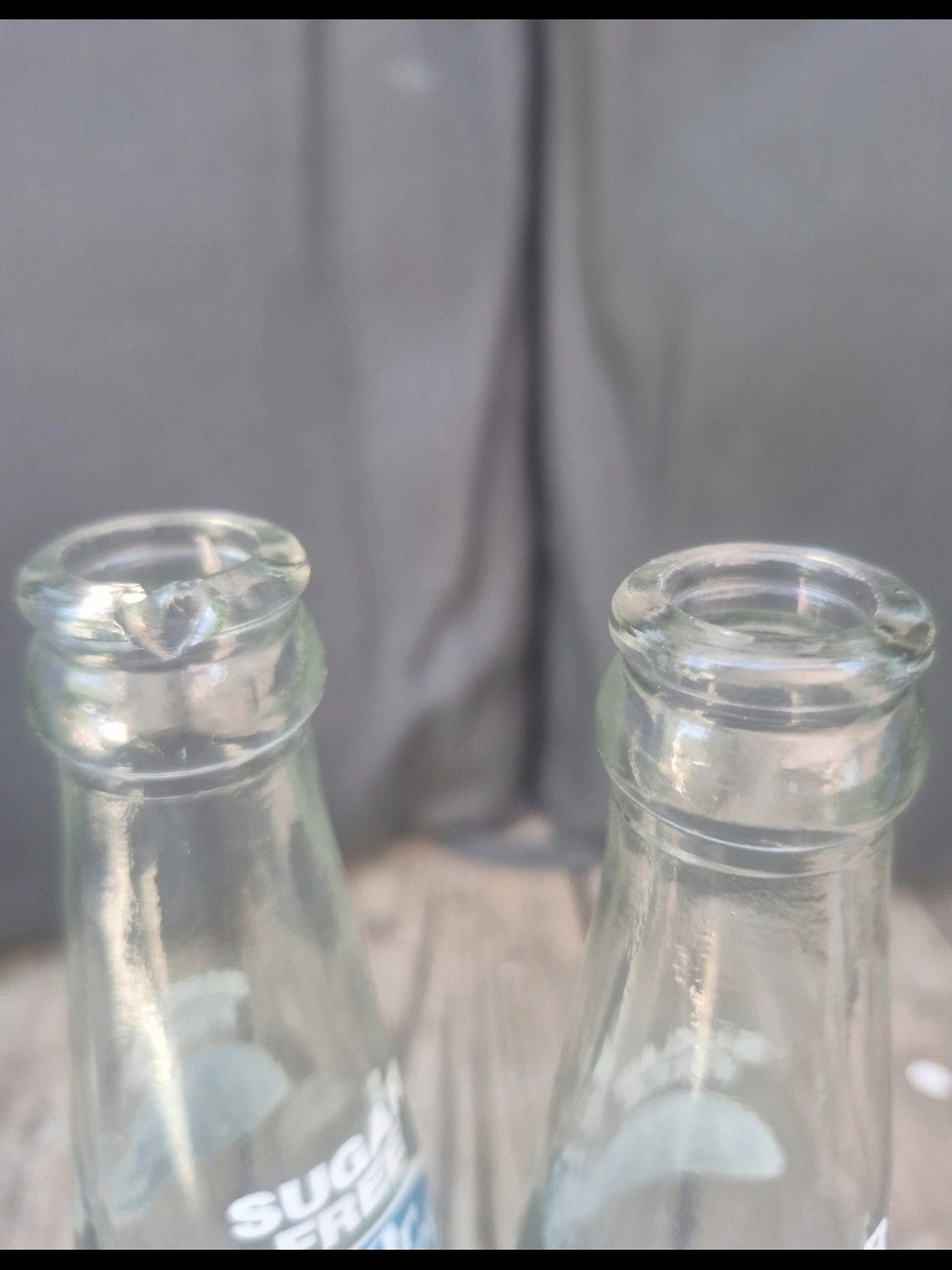 Dr Pepper Sugar Free 10 fl oz Vintage Glass Bottles - Blue Logo - Picture 5 of 5